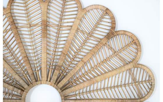 Cabecero Ratan Mimbre Estrella Para Colchón de 160 cm Talian Cabecero Ratan Mimbre Estrella Para Colchón de 160 cm Talian