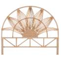 Cabecero Ratan Natural Cama de 150 cm Serie Surat