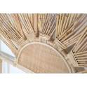Cabecero Ratan Natural Cama de 150 cm Serie Surat