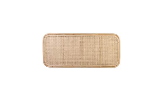 Cabecero Ratan y Rejilla Para Colgar Colchon 150 Serie Balean