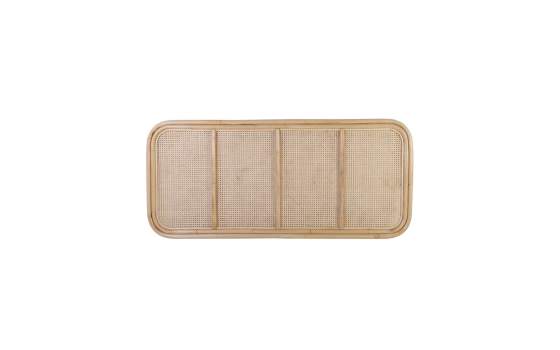 Cabecero Ratan y Rejilla Para Colgar Colchon 150 Serie Balean