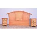 Cabecero Rattan Madera 2 Tamaños en Colores Serie Atarda Cabecero Rattan Madera 2 Tamaños en Colores Serie Atarda