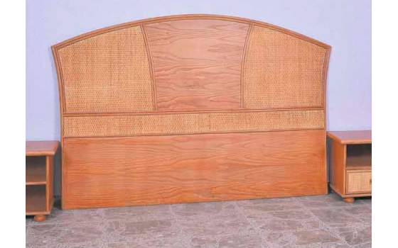 Cabecero Rattan Madera 3 Tamaños en Colores Serie Atarda