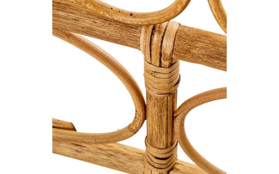 Cabecero Rattan Natural Colchon de 150 Serie Abric