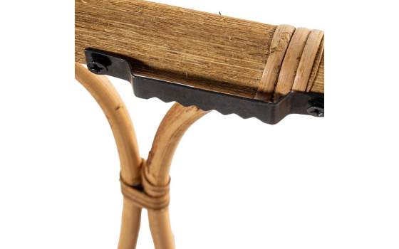 Cabecero Rattan Natural Colchon de 150 Serie Abric