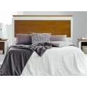 Cabecero Rombo Actual Madera Bicolor Serie Dormitorio Praga