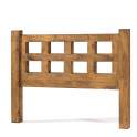 Cabecero Rustico Mejicano Cuadrados de 90 a 180 Madera