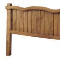 Cabecero Rustico Ondulado Camas 90 a 180 Madera Envejecida
