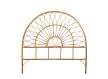 Cabecero Semicircular Rattan natural de 90 Serie Abric