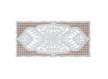 Cabecero Tallado Formato Mandala Blanco Lavado Serie Airats