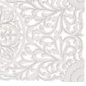Cabecero Tallado Formato Mandala Blanco - Serie Airats