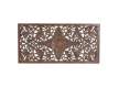 Cabecero Tallado Formato Mandala Marron - Serie Airats