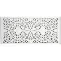 Cabecero Tallado Mandala Oriental de 160 Blanco - Serie Adebas