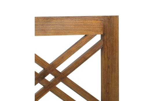 Cabezal Colonial Star Doble Cruz cama de 90
