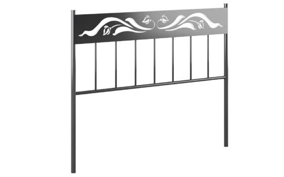 Cabezal de Acero Moderno Colchones desde 90 a 200 cm Sophia