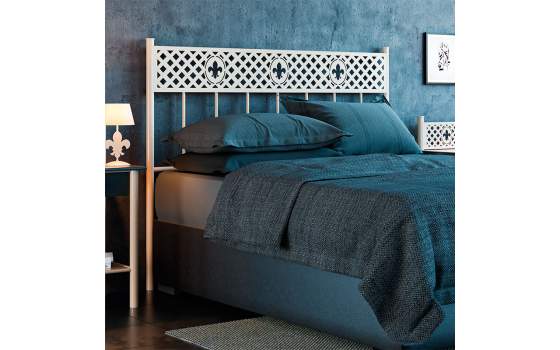 Cabezal de Acero y Forja Actual Colchones de 90 a 200 cm Nathaly