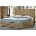 Cama Completa 2 Tamaños Roble Areka