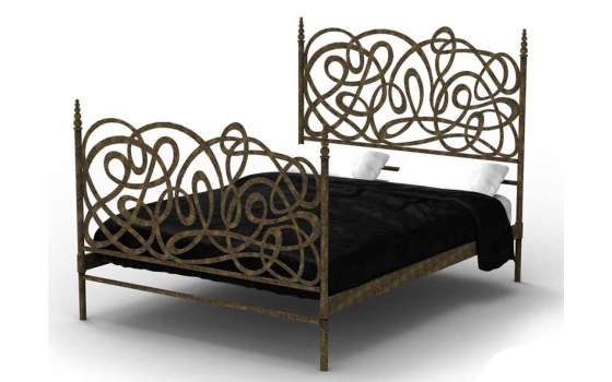 Cama Completa Algarabía Con Postes