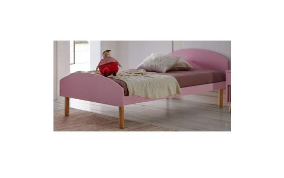 Cama de 90 Acabados Rosa, Blanca y Azul Todou Serie Ariebo