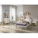 Cama de 90 cm Juvenil 2 Acabados Oslo Serie Ariebo