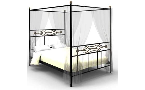 Cama de Forja Con Dosel Julia