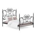 Cama de Forja con Postes Agata