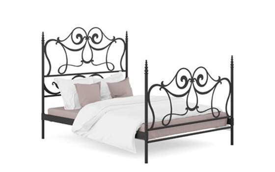 Cama de Forja con Postes Agata