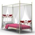 Cama de Forja Dosel Cuore