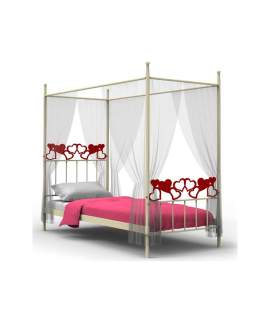 Cama de Forja Dosel Cuore