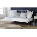 Cama Divan Forja Gama Blanca Barrotes