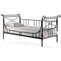 Cama Divan Forja Atenas con Respaldo