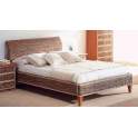 Cama Dormitoriol 3 Tamaños Diseño en Abaca y Madera Argin