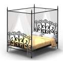 Cama Dosel Forja Elodie
