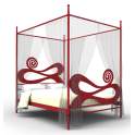 Cama Dosel Forja y Acero Hellen