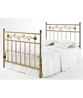 Cama Forja Clasica Diseño Vintage Para Dormitorios Serie Angela