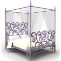 Cama Forja Dosel Mirto