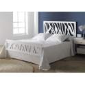 Cama Forja Gama Blanca Ramas