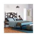 Cama Forja Moderna Base Colchones desde 90 a 200 Serie Lina