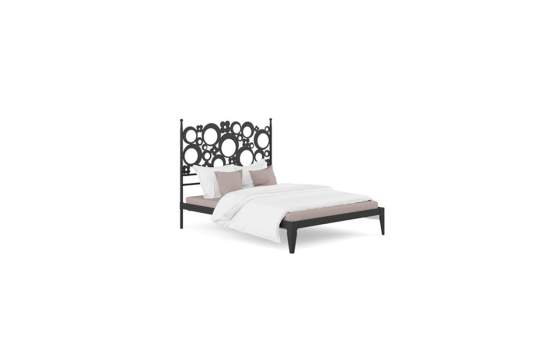 Cama Forja Moderna Base Colchones desde 90 a 200 Serie Lina