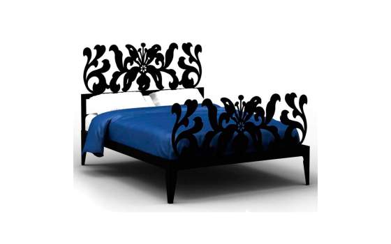 Cama Forja Moderna Diseño Para Colchones desde 90 a 200 Alexia