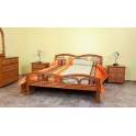 Cama Grande Tejido de Rattan Natural en Colores Serie Atains