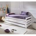 Cama nido 2 Camas y Cajon Pino Macizo Serie Ariebo Cama nido 2 Camas y Cajon Pino Macizo Serie Ariebo