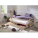 Cama nido 2 Camas y Cajon Pino Macizo Serie Ariebo Cama nido 2 Camas y Cajon Pino Macizo Serie Ariebo
