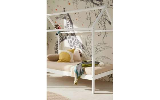 Cama Nido Casita Pino Macizo Serie Ariebo