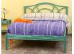 Cama Palos de Rattan Natural en Colores Serie Arnist