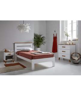 Cama Pino Macizo Juvenil Matrimonio Jade Serie Ariebo