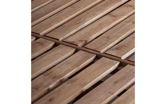 Cama Tatami Madera de Pino Rustica Serie Truel