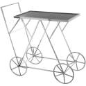 Carrito Camarera Forja Plata Actual Serie Arajan