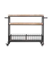 Carrito Camarera Ruedas Estilo Industrial Serie Abliect