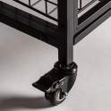 Carrito Camarera Ruedas Estilo Industrial Serie Abliect